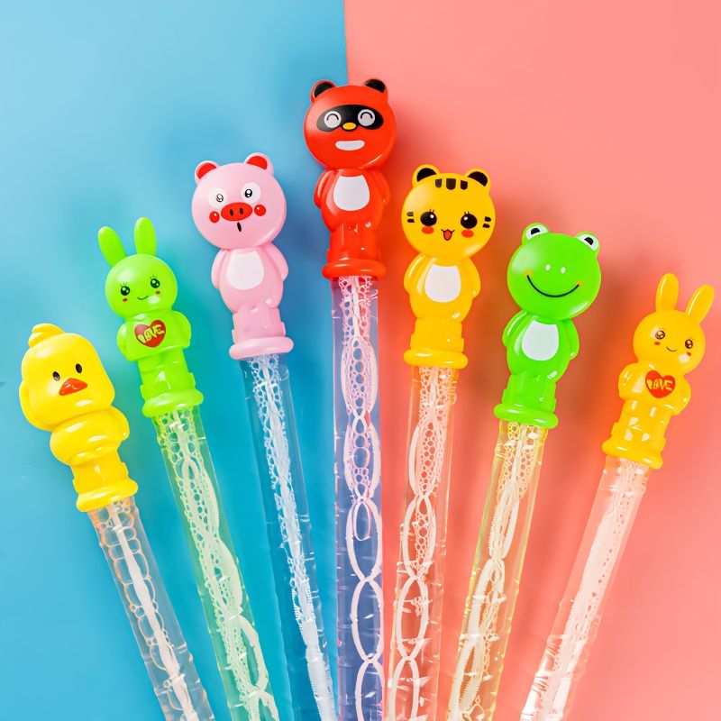 cartoon colorful bubble wand bubble mixture concentrated children‘s bubble toys children‘s day children‘s toys small gifts wholesale