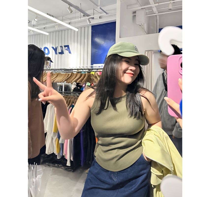 45.00 kg-150.00 kg i-shaped plus size vest women‘s plump girls simple stretch comfortable fashionable spring new inner wear bottoming shirt women