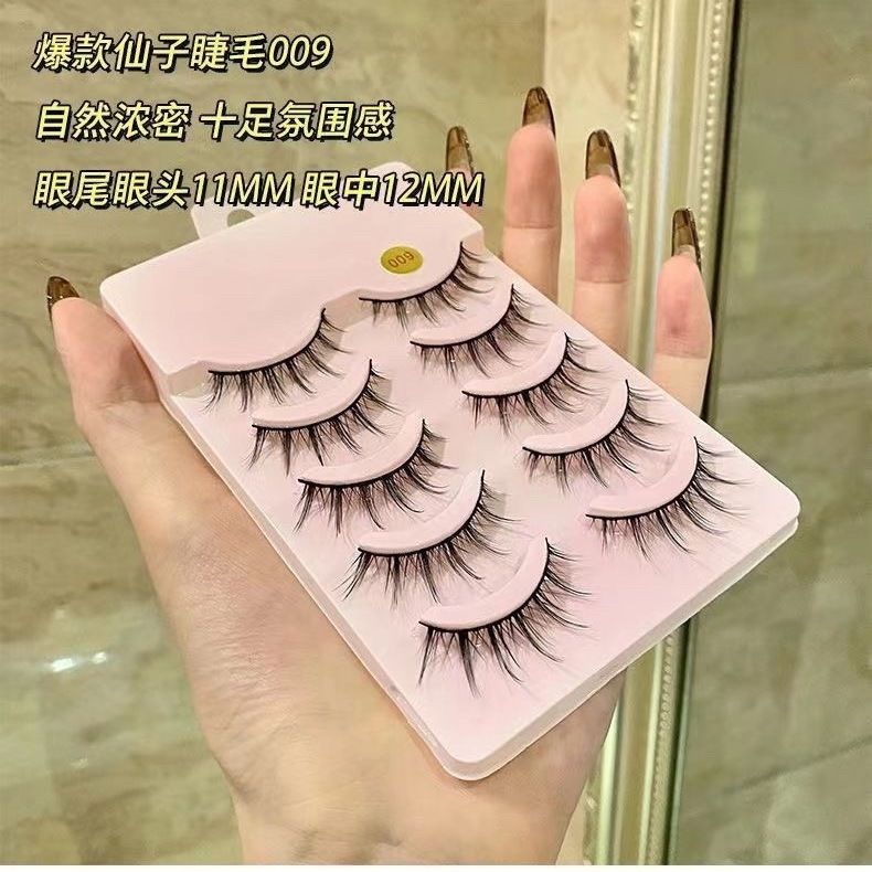 little devil 009 cartoon fairy one-piece self-grafting natural mom simulation fairy upper eyelashes false eyelashes