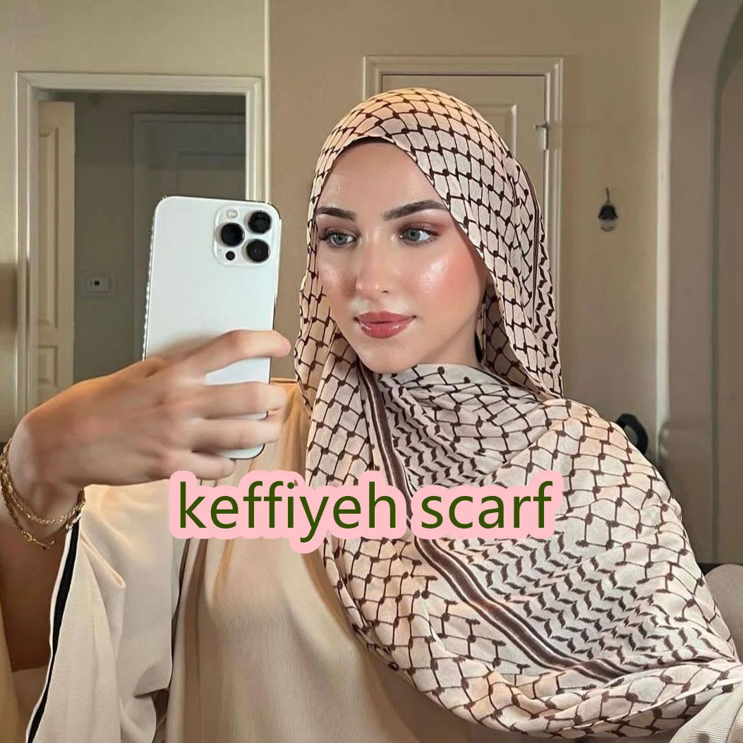 summer sunscreen scarf shawl long wheat printed chiffon scarf printed chiffon hijab