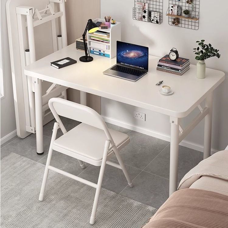 folding table rectangular computer desk bedroom and household simple desk college student writing desk and study desk