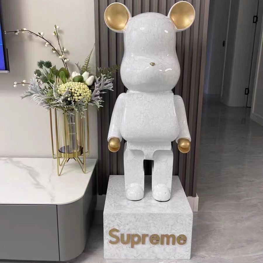 online celebrity cartoon creative violent bear piggy bank light luxury modern simple living room tv cabinet floor decoration decorations