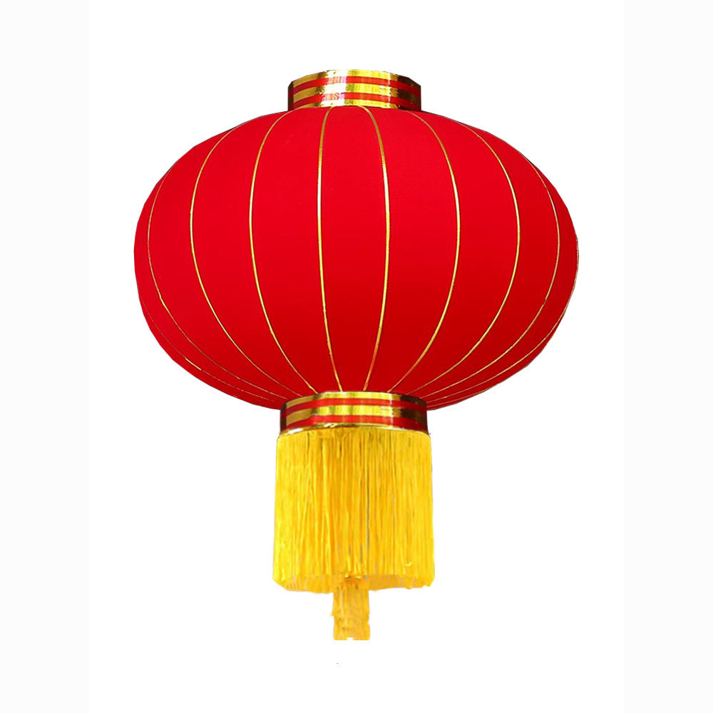 Red Lantern 2023 New Chinese New Year Gate Balcony a Pair of Hanging Lamp Chinese Style Outdoor New Year