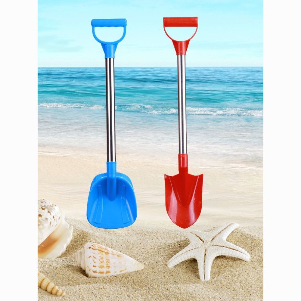 children‘s beach toys thickened shovel girl playing sand digging outdoor large shovel wholesale boy sand shovel