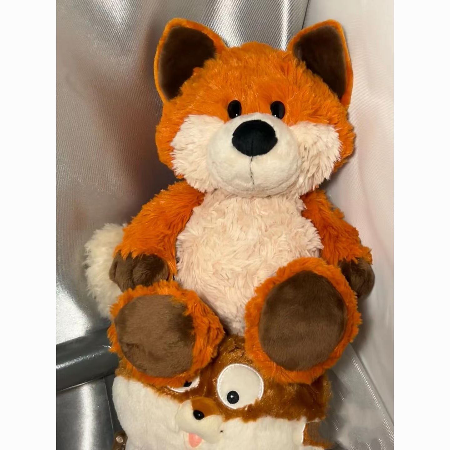 german nici forest friend fox plush doll doll little fox doll plush toy birthday gift female