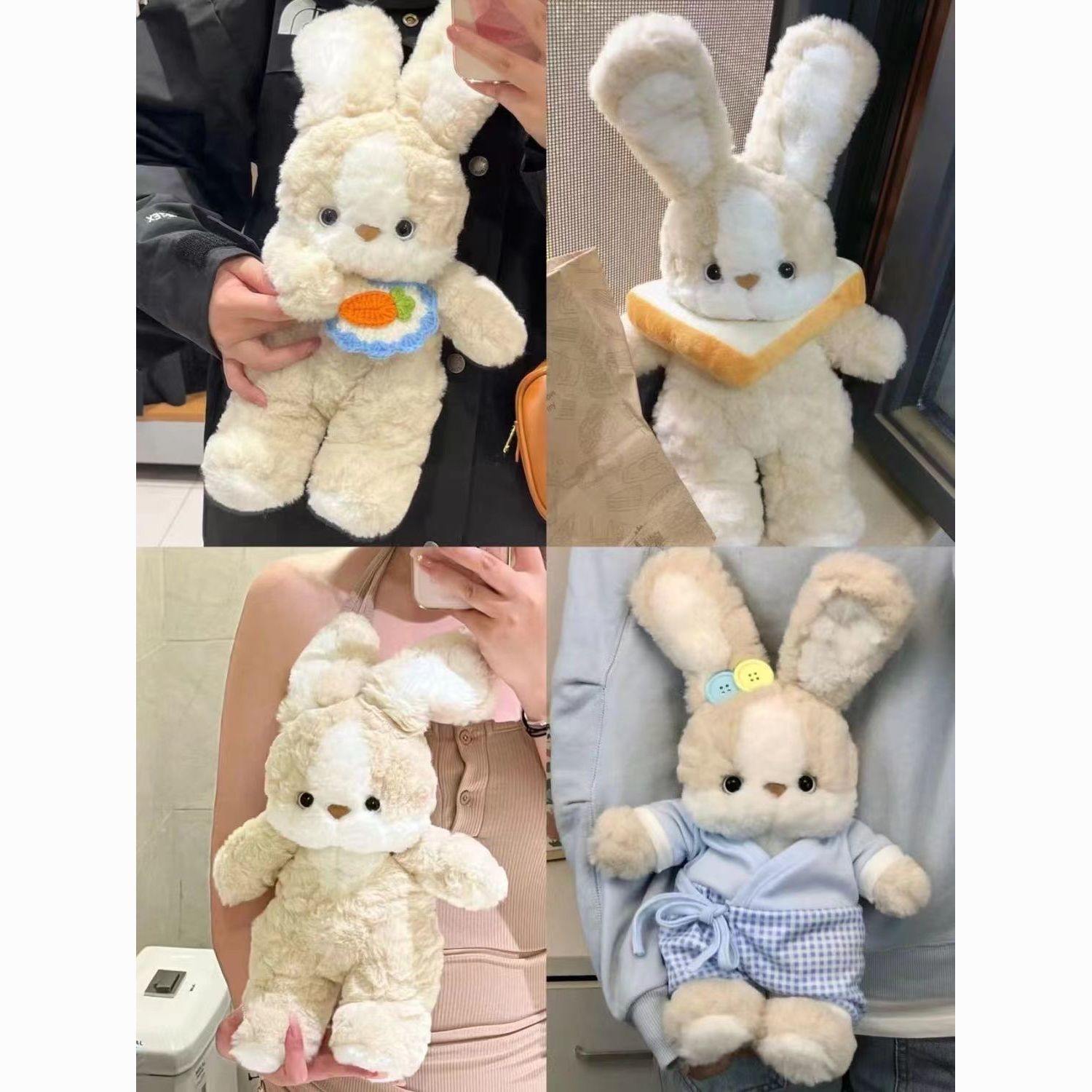 three things set good night rabbit doll sleeping soothing plush toy valentine‘s day female birthday present ragdoll