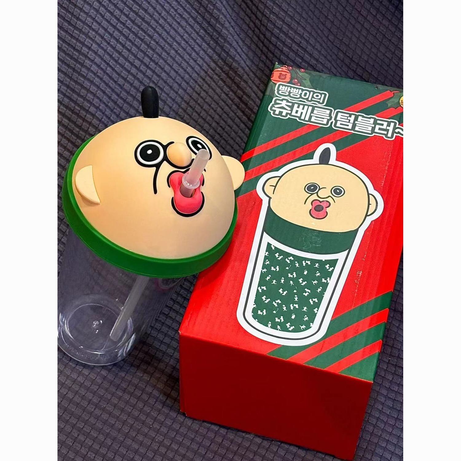 in stock bangbang and yuzhi water cup peripheral cute and ugly bangbang water cup office home drinking cup cup