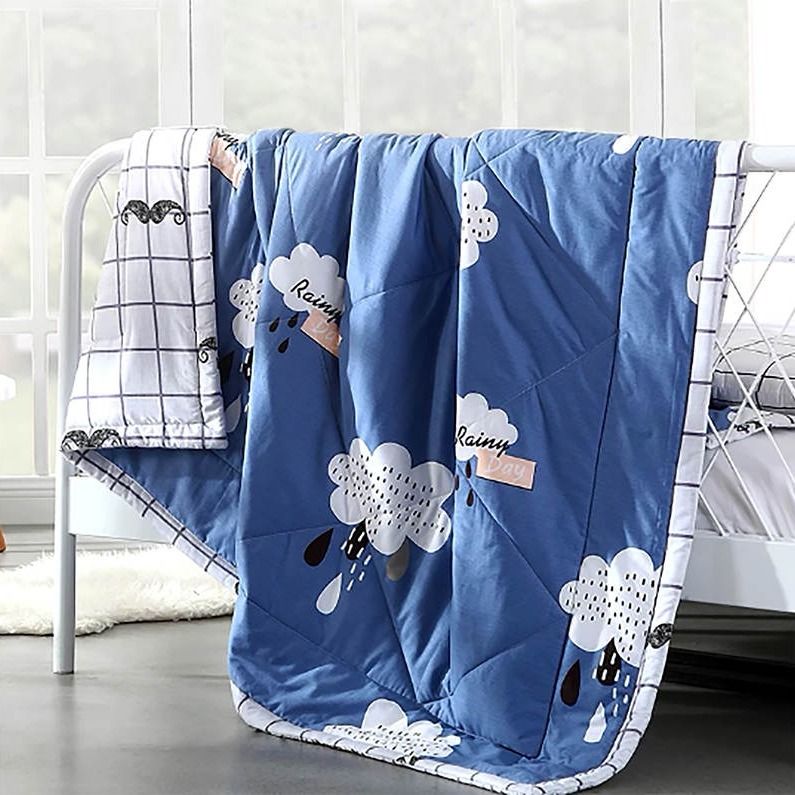 [half price crazy grab] new summer cool quilt air conditioning quilt washable single double children‘s spring and autumn thin quilt