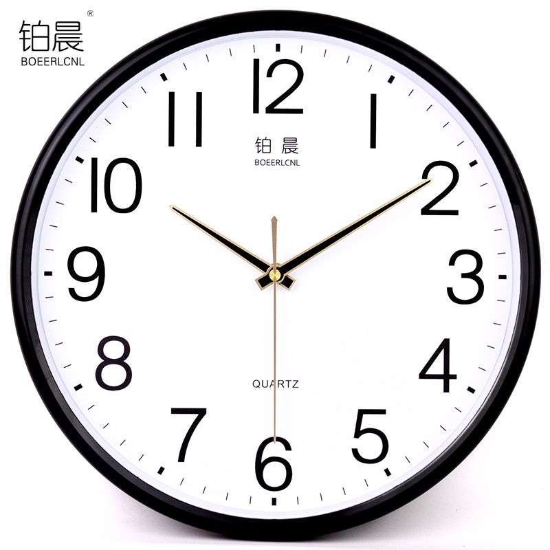 noiseless hanging clock creative fashion quartz clock simple clock living room bedroom clock modern family movement pocket watch