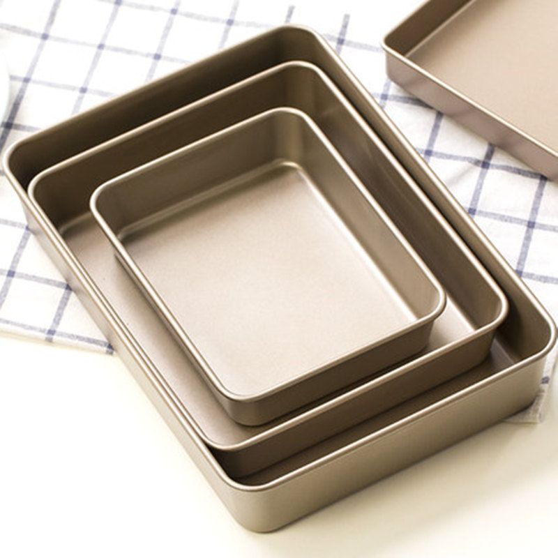 square baking pan for domestic ovens snowflake crisp mold non-stick baking cake bread biscuit chicken wings nougat baking pan