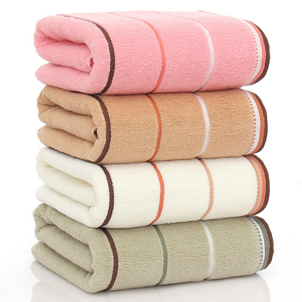 [4 towels] cotton big towel soft face towel adult washing face bath thickening cotton wholesale