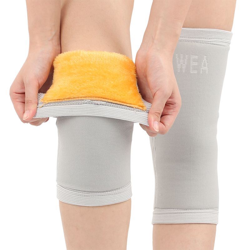 kneecap warm old cold legs women‘s knee protection joint thick fleece elderly men‘s cold protection in winter leg gaurd set