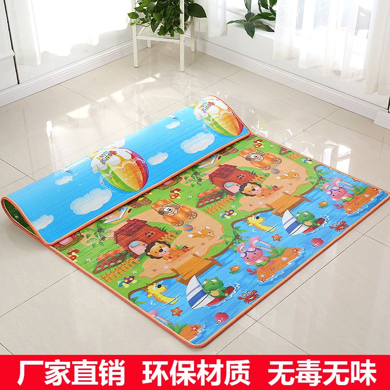 crawling mat thickened baby climbing mat environmentally friendly foam moisture-proof outdoor picnic living room anti-fall floor mat foam mat