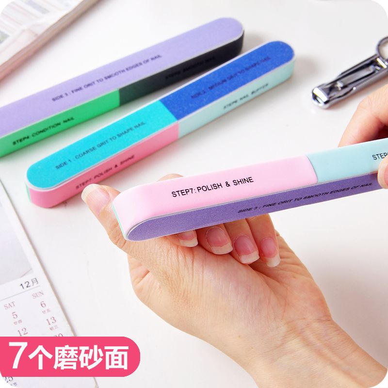 nail sanding bar fine sand printing nail file household nail filing strip polishing file tools for nail beauty shop nail