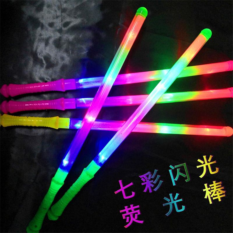 concert colorful light stick 4 lights electronic booster stick led large light stick colorful colorful colorful light luminous light stick