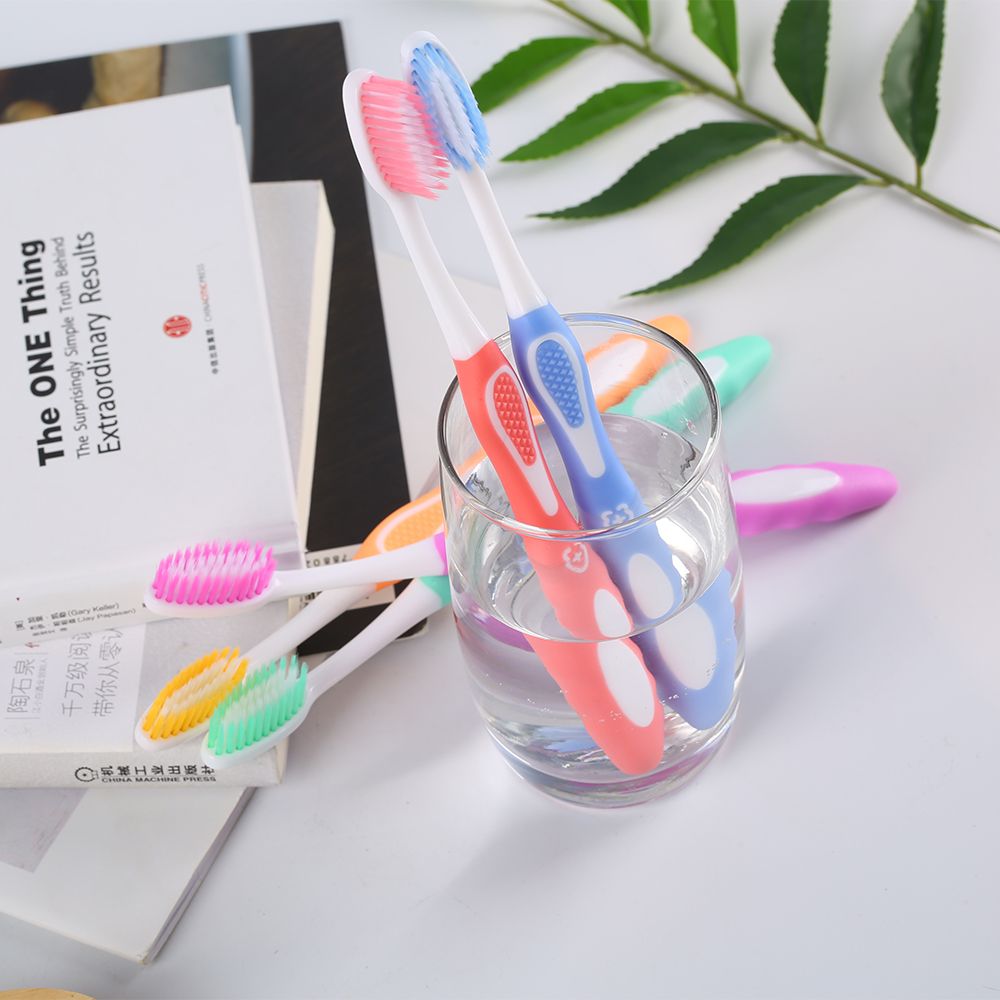 [toothbrush soft hair] coler toothbrush independent mass vendor adult high-end household children's toothbrush couple cute