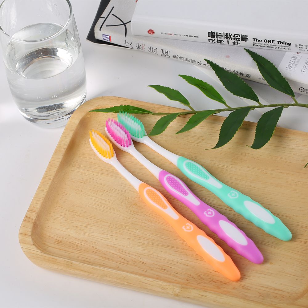 [toothbrush soft hair] coler toothbrush independent mass vendor adult high-end household children's toothbrush couple cute