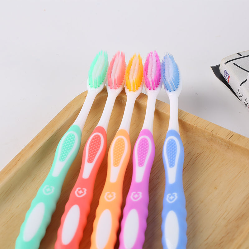 [toothbrush soft hair] coler toothbrush independent mass vendor adult high-end household children's toothbrush couple cute