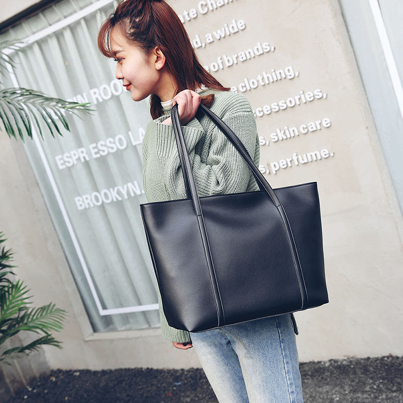 Student Big Bag 2023 Korean New Women's Bag Shoulder Bag Fashion Casual Large Capacity Handbag Tote Bag Fashion