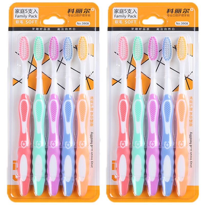 [toothbrush soft hair] coler toothbrush independent mass vendor adult high-end household children's toothbrush couple cute