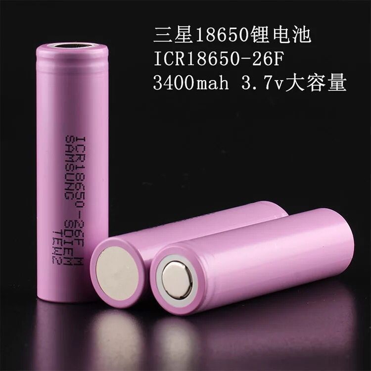 18650 Rechargeable Lithium Battery Pack 3.7 V12v Flat Head Power Bank Cell Strong Light Flashlight Dedicated Outdoor Power Supply