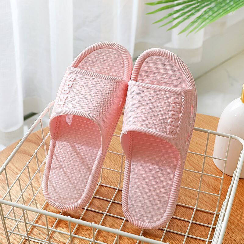 Buy One Get a New Home Slippers Bathroom Non-Slip Wear-Resistant Men's and Women's Slippers Indoor and Outdoor Couples Sandals Summer