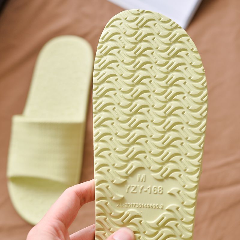Travel Portable Folding Slippers for Women Couple Household Bathroom Non-Slip Travel Hotel Business Trip Lightweight Thin Bottom Sandals for Men