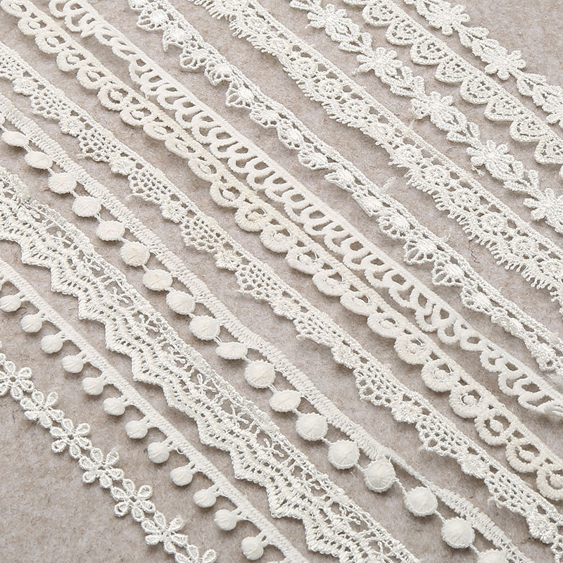 factory direct sales milk fiber lace handmade diy accessories lace sofa curtain lace material