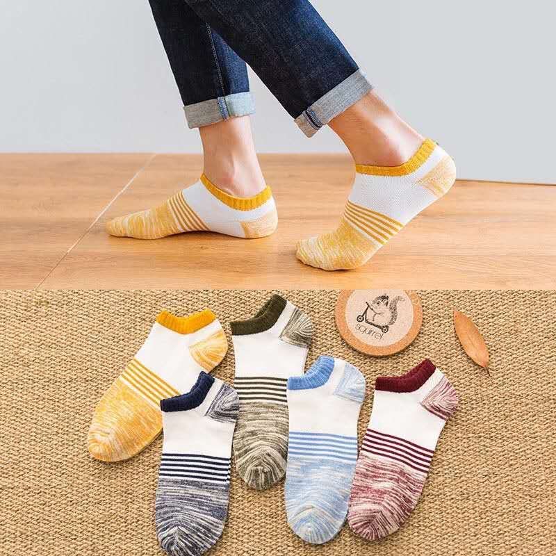 Socks Men's Ankle Socks Socks Sports Short Men's Socks Summer Deodorant Thin Socks Invisible Socks Men Students' Socks