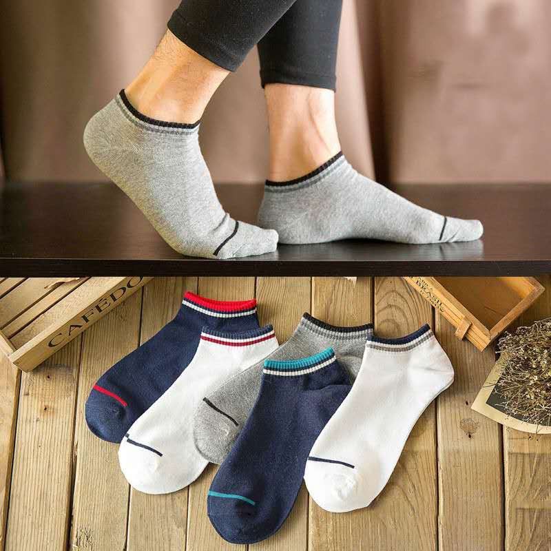 Socks Men's Ankle Socks Socks Sports Short Men's Socks Summer Deodorant Thin Socks Invisible Socks Men Students' Socks