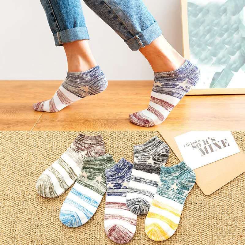 Socks Men's Ankle Socks Socks Sports Short Men's Socks Summer Deodorant Thin Socks Invisible Socks Men Students' Socks