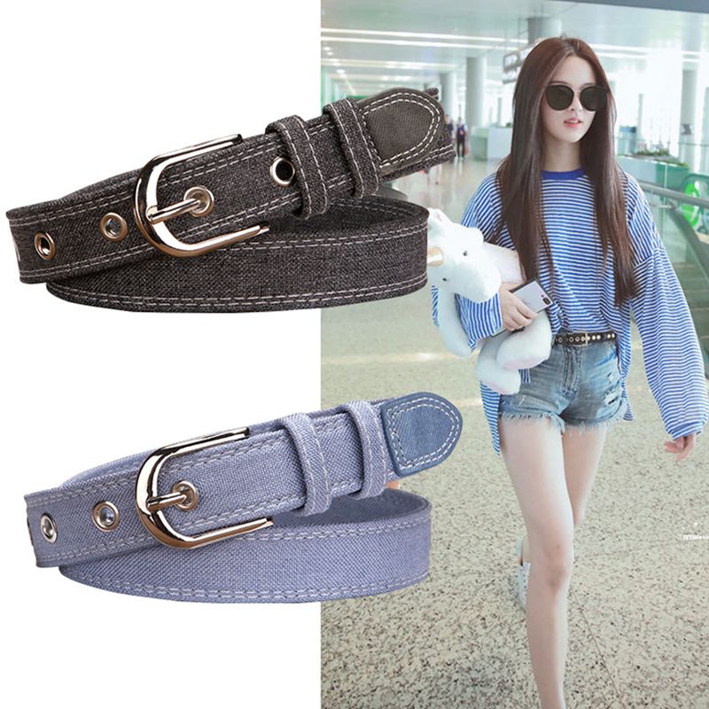 belt pants belt [unisex lengthened] pin buckle belt belt simple all-match boys and girls korean style belt