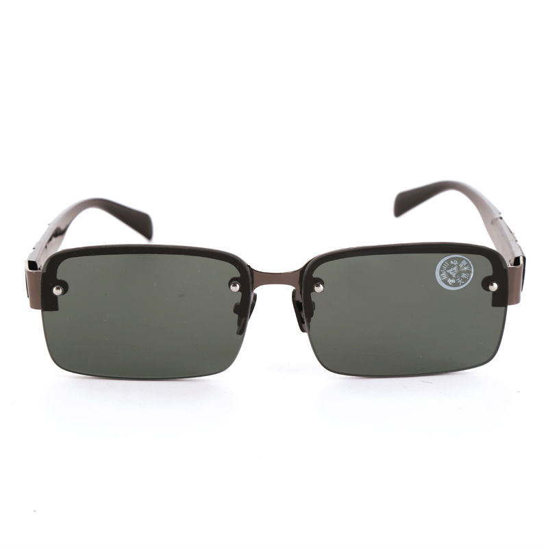 Natural Crystal Stone Sun Glasses Male Trendy Driver Driving Personalized Sunglasses Cool Brown Shading Glasses