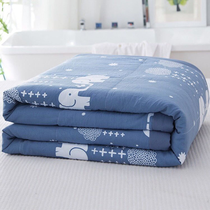 air conditioning summer cool quilt core single double spring and autumn washed cotton student dormitory summer children‘s machine washable summer thin quilt