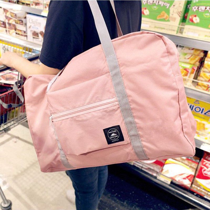 travel storage bag waterproof portable female travel cloth bag student large capacity outdoor large moving luggage trolley bag