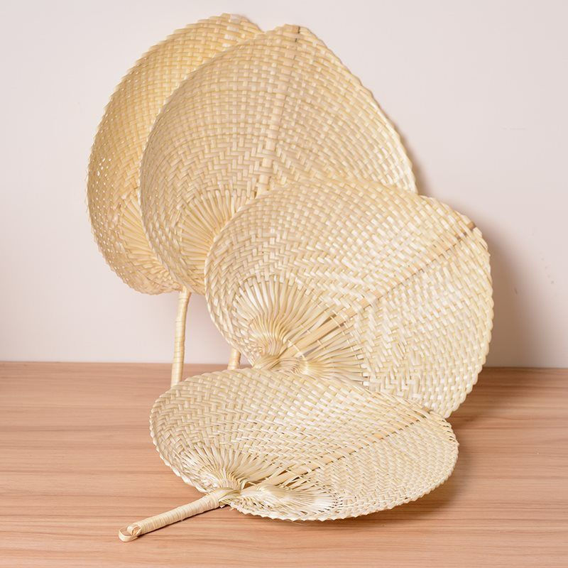 bamboo woven fan vietnam handmade bamboo woven fan internet celebrity antique heart-shaped cheap fan papyrus fan handmade fan