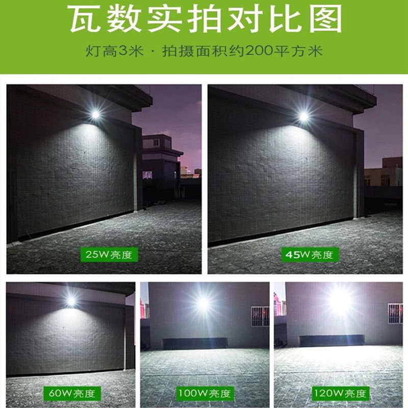 solar lamp outdoor lamp led super bright waterproof flood light home indoor and outdoor new rural lighting courtyard street lamp