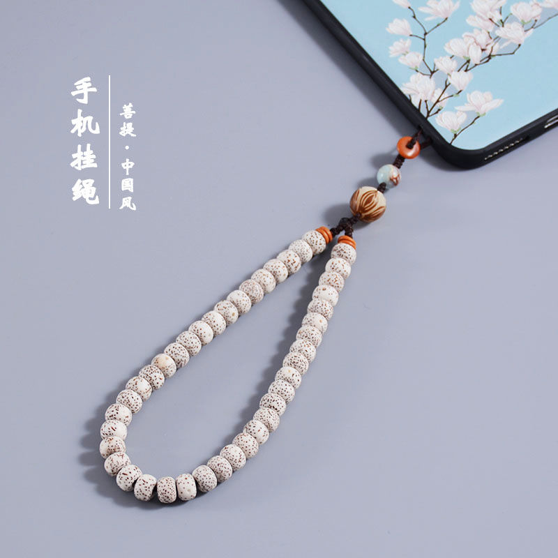 chinese style ornaments xingyue mobile phone lanyard short anti-separation rope phone case pendant men‘s and women‘s ornament