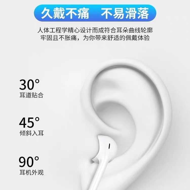 Suitable for Apple 8 Headset IPhone6/7/X/XR Headset Karaoke Video Audio Earphone Earbuds with Controller iPad