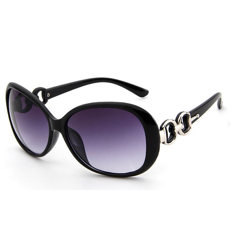 [Buy and Get Glasses Cloth + Glasses Bag] Women's European and American Fashion Sunglasses Fashion Large Rim UV Protection Glasses