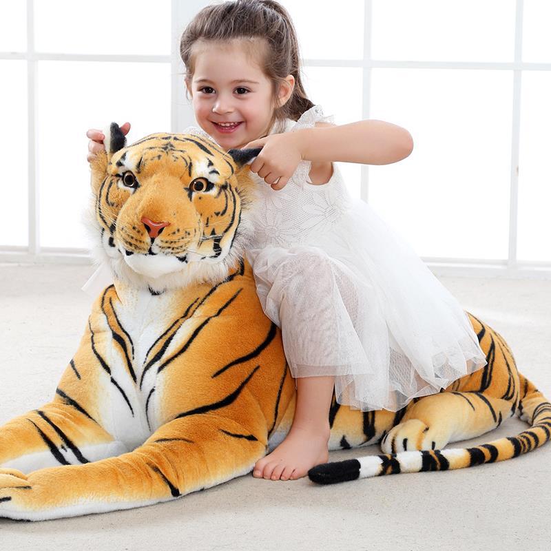[Singing] [Promotion] Large Simulation Tiger Tiger Plush Toy Simulation Tiger Big Tiger