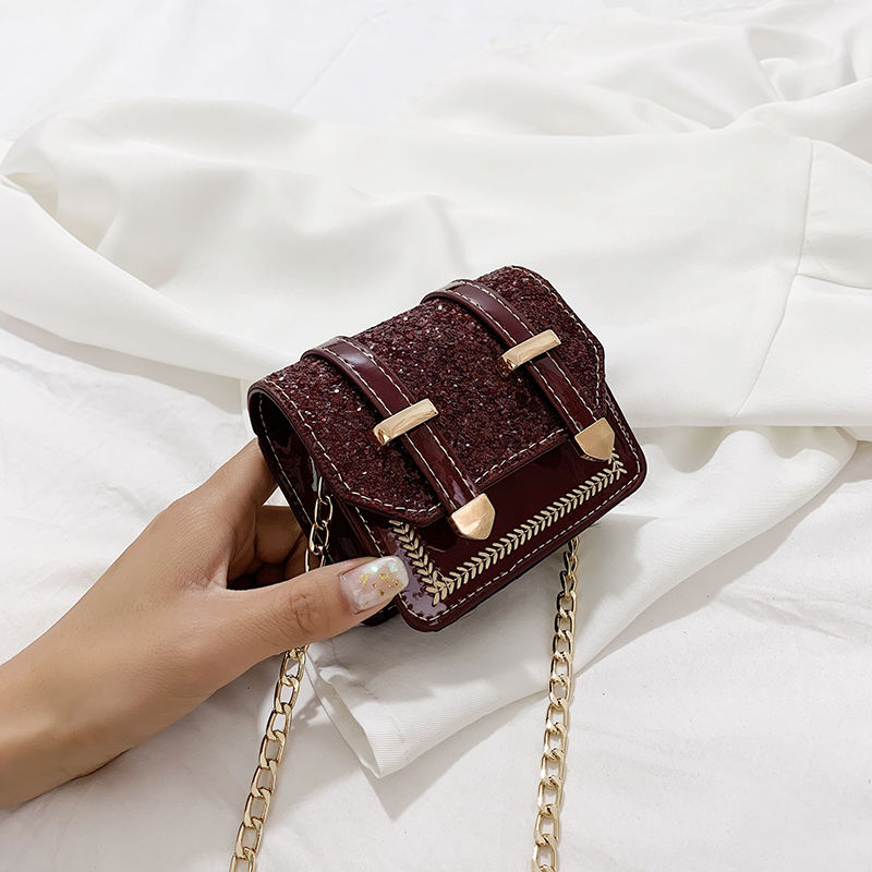 small bag women‘s bag 2021 new summer little fresh fashion mini bag all-match one-shoulder crossbody chain small square bag