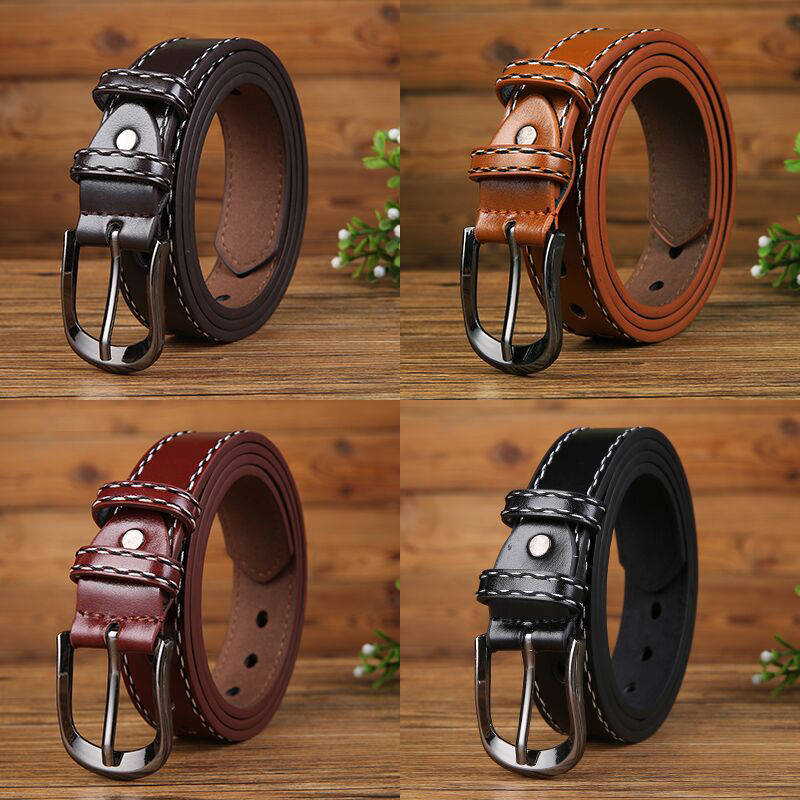 women‘s belt student korean style social trend elegant vintage belt jeans with simple black versatile decoration