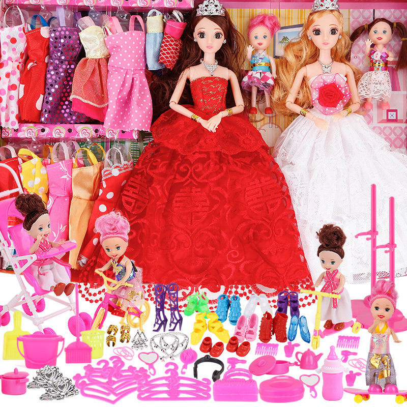 new simulation doll princess big collection girls‘ children‘s toys 3 to 6 years old play house birthday gift doll