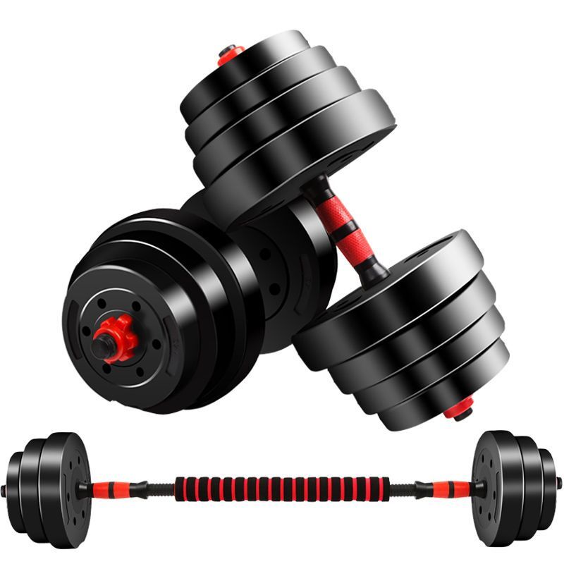 dumbbell men‘s home fitness dumbbell equipment 15kg20kg adjustable disassembly barbell suit pairs of exercise