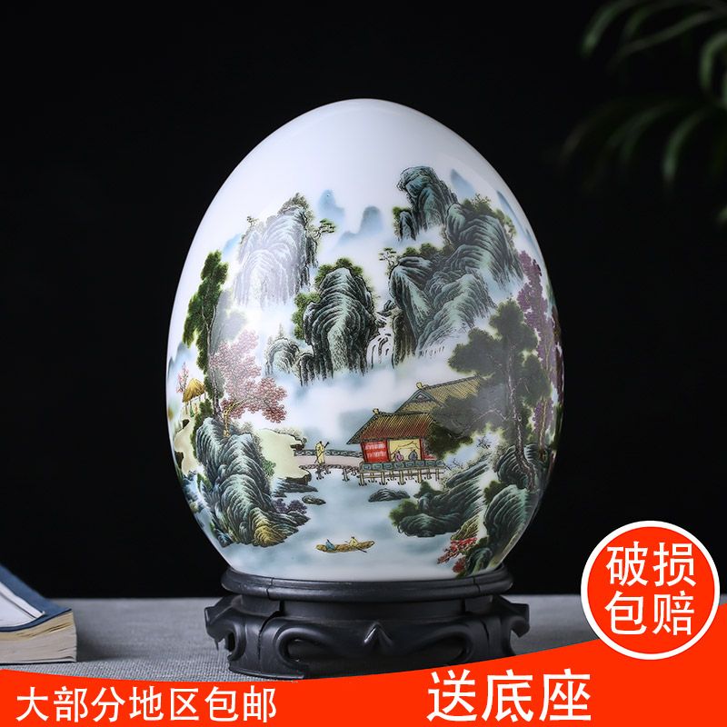 jingdezhen ceramic vase living room entrance chinese modern flower arrangement crafts home wine cabinet decoration free shipping ornaments