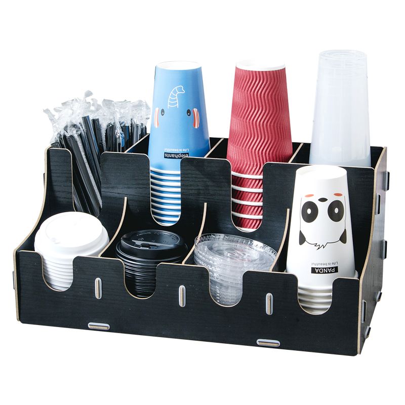 paper cup holder cup puller disposable coffee cola cup holder milk tea shop bar supplies storage rack commercial cup dispenser