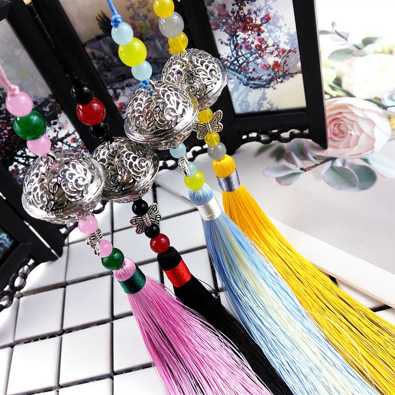 qingxin bell tassel pendant yunmeng jiangshi jiangcheng purple qingxin bell tassel wei wuxian blue zhan retro-style accessories