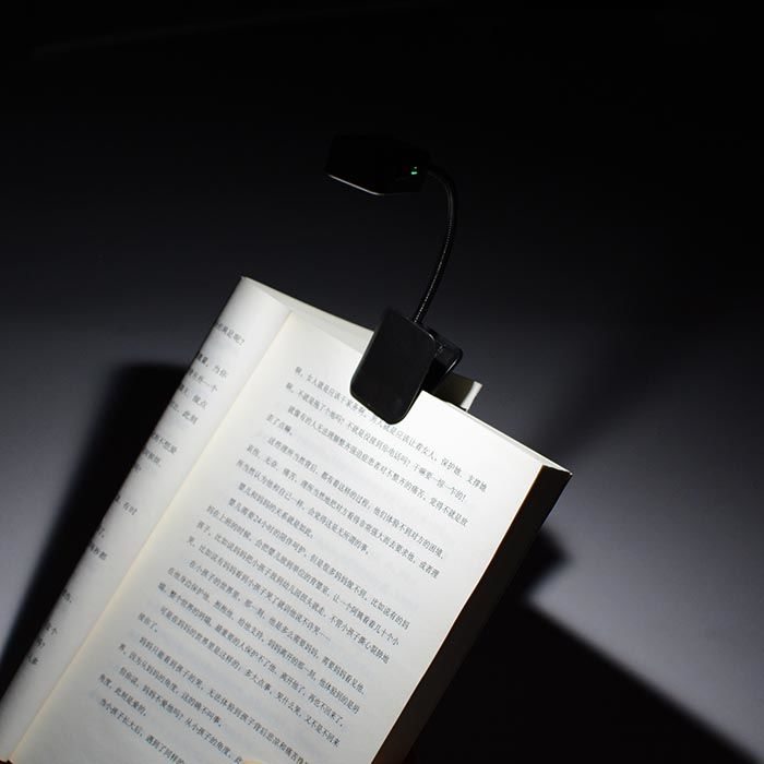 Eye-Protection Reading Lamp Led Rechargeable Reading Book Clip Light Bedroom Bedside Quilt Student Dormitory Night Reading Light Table Lamp