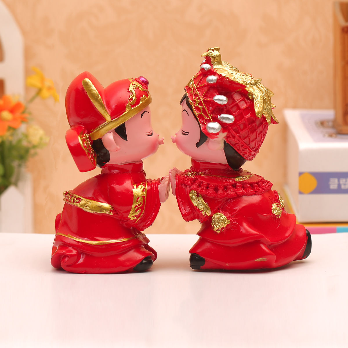 Wedding Home Furnishing Ornament Wedding Room Decoration Creative Cartoon Room Decoration Happy Marriage Gift Hanging Feet Doll